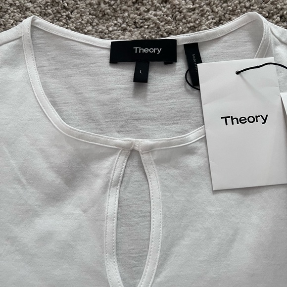 Theory Apex Tee NWT L - Picture 4 of 5